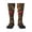 1 Black, variant on Hip-Hop Guinea Pig. Print Thigh High Socks Extra Long Stretchy Sock Women Over Knee High Opaque Stocking Daily Wear