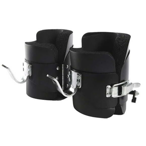 Graflsoa Steel and Foam Inversion Boots for Fitness, Max Load 200kg, 17.5cm Height, 2kg Weight per Pair