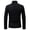 C-Black265, variant on Men's Turtleneck Ribbed Sweater Slim Fit Long Sleeve Solid Color Knitted Base Layer Top Autumn Winter Cozy Jumper Tops