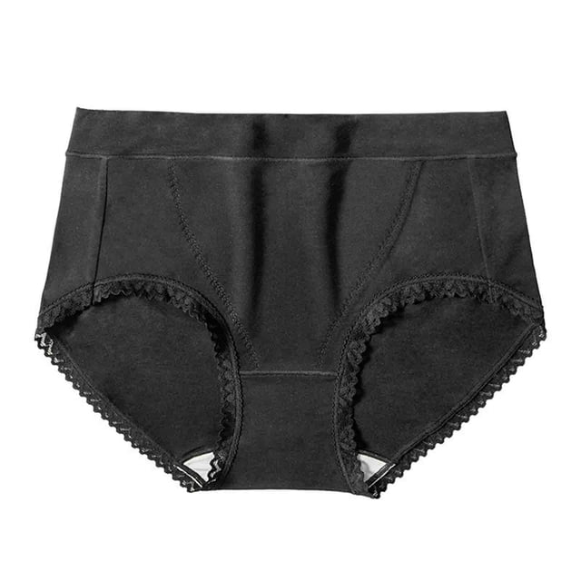 FAIWAD Culottes Confortables et Douces pour Femmes Taille Mi-Haute Sans Couture en Coton Extensible