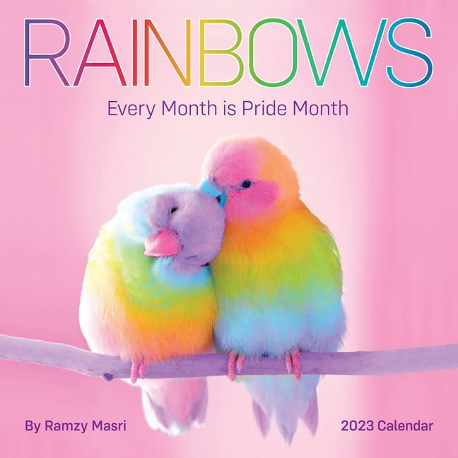 Rainbows Wall Calendar 2023 Every Month is Pride Month (Calendar