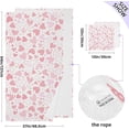 thumbnail image 3 of Heart Love Pattern Towels Highly Absorbent Cotton Towels Set of 2, Premium Spa & Hotel Quality Quick Dry Towel Set 54 x 27 Inches Bathroom Towels, 3 of 7