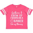 thumbnail image 3 of Inktastic Banker Like Mommy Future Job Boys or Girls Toddler T-Shirt, 3 of 5
