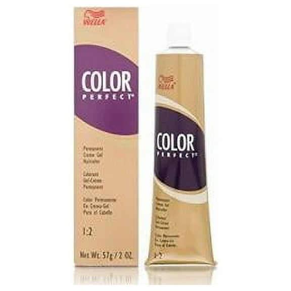 Wella Perfect Hair Color Permanent Creme Gel Tube, 8n Light Blonde, 2 Ounce