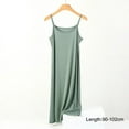 thumbnail image 1 of Combinaison Sans Couture en Soie Glacée pour Femmes Été Grande Taille Jupon Sans Manches Combinaison Intérieure Robes en Modal, 1 of 5