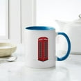 thumbnail image 4 of CafePress - London Phone Booth Mugs - 11 oz Ceramic Mug - Novelty Coffee Tea Cup, 4 of 4