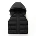 thumbnail image 5 of Gubotare Softshell Vest Kids Boys Puffer Vest Lightweight Sleeveless Zip-Front Jacket with Pockets, Kids Outerwear Size 10-11 (Black,10-11 Years), 5 of 9