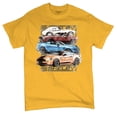thumbnail image 5 of Shelby Cars Sketch T-shirt Mustang Racing American Muscle Car GT500 Cobra Performance Powered by Ford Men's Tee, 5 of 7