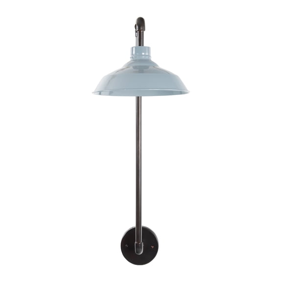 Metal Wall Sconce with Round Shade