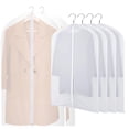thumbnail image 1 of Sac à Vêtements Transparent Imperméable Housse de Protection Anti-Poussière pour Placard, 1 of 10