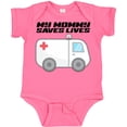 thumbnail image 3 of Inktastic My Mommy Saves Lives Ambulance Boys or Girls Baby Bodysuit, 3 of 5