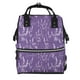 thumbnail image 1 of Disketp Lavender Flowers Mochila de Pañales de Gran Capacidad con Múltiples Bolsillos, Mochila de Viaje Multifuncional para Bebé, Unisex, Moderna y Resistente, 1 of 6