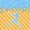 Orange Blue 01, variant on Feelyou Cute Baseball Waffle Twin Quilt Set for Girls, Pink Ice Cream Glove Twin Coverlet Set, 2 Pieces