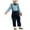 style-02 Blue, variant on Gubotare Baby Suits Boys Clothes Set Infant Tuxedo Long Sleeve Gentleman Suit Outfits Beret Hat Suspender Pants Bowtie Baby 0 3 Months,(Blue 0-3 Months)