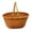 B, variant on Home Shopping Basket Japanese Grocery Basket Hand Flower Basket Woven Bag Picnic Basket Pet Imitation Rattan Gift Basket for Home Supplie