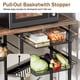 thumbnail image 4 of Soporte LAKEMID para microondas Kitchen Bakers Rack con almacenamiento, 4 of 7