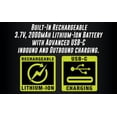 thumbnail image 5 of POWERSMITH 1200 Lumen Rechargeable Work Light with Metal Housing, Magnetic Pocket Clip, USB-C Charging Cable, IPX7 Waterproof, and 2 Year Warranty (PLR12F2S), 5 of 11