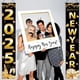 thumbnail image 5 of Banner de feliz año nuevo negro, decoraciones de feliz año nuevo para pared de casa interior al aire libre, decoraciones colgantes, 5 of 5