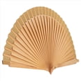 thumbnail image 3 of F-Plain Abanico Plegable de Madera Actuaciones de Danza Clásica Abanico de Mano Adornos para el Hogar, 3 of 9
