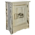 thumbnail image 3 of Montana Collection Accent Cabinet w/ Laser Engraved Moose Design, Right Hinged, Ready to Finish, 3 of 10