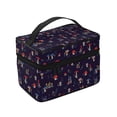 thumbnail image 4 of Yiaed Mushrooms3 Print Makeup Bag Travel Cosmetic Bags for Women Girls Zipper Pouch Makeup Organizer, 4 of 4