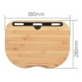 thumbnail image 2 of OUNONA Support de Rangement pour Ordinateur Portable en Bambou Multi-Support pour Adultes sur Lit 1Ensemble, 2 of 8
