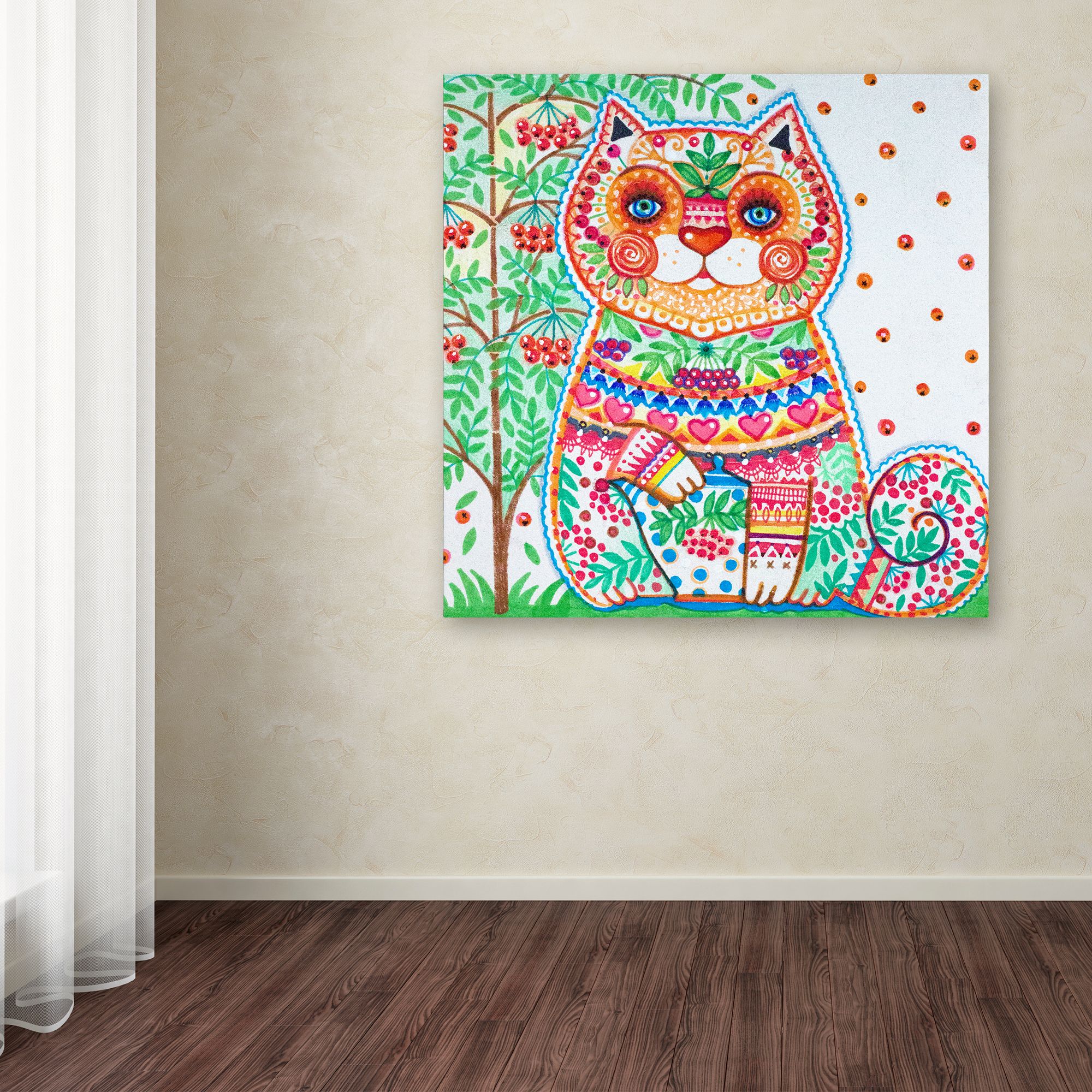 Trademark Fine Art 'Rowan Tea' Canvas Art by Oxana Ziaka