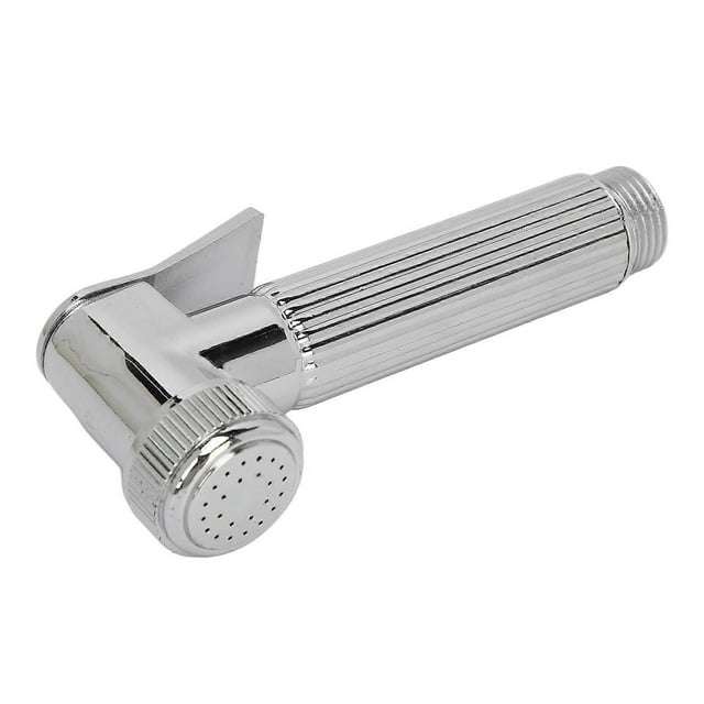Handheld Bidet Sprayer Set Water Pressure Adjustable Electroplated Stainless Steel Bidet Sprayer with 2m Spring Hose
