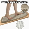 thumbnail image 7 of SIXHOME Door Mat Welcome Mat 17"x30" Non-Slip Front Door Mat Absorbent Low Profile Dirt Trapper Indoor Door Mat Ouside Entryway Rug Soft Machine Washable Floor Mat Beige, 7 of 7