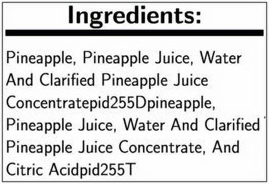 Dole Pineapple Slices Choice In Juice, 107 Ounce - 6 per case.