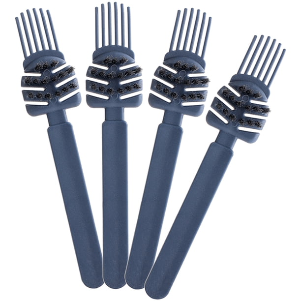 BRIGHTFUFU 4pcs Cepillo para el cabello limpiador Pincelado de cabello Herramientas Combinador de pincel de peine que quita el cepillo de polvo
