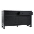 thumbnail image 6 of Better Homes & Gardens Ezra 64" Wide 6-Drawer Dresser, Rich Black Finish, 6 of 7