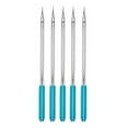thumbnail image 5 of Ysmooiuy 5Pcs Sewing Machine Needle Colorful Stainless Steel Needle Regular Point Machine Needle for Sewing Machine Accessories, 5 of 8