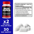 thumbnail image 3 of Iron Force Mens Support Formula Pills Advanced Supplement 30 Servings, 3 of 7