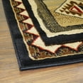 thumbnail image 4 of Mayberry Rug HS7783 2X8 2 ft. 3 in. x 7 ft. 7 in. Hearthside Take the Lead Area Rug, Black, 4 of 5