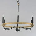thumbnail image 3 of 14446DWBK Maxim Lighting Franklin - 6 Light Chandelier     -Traditional Installation, 3 of 4