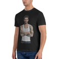 thumbnail image 4 of Retro T Shirts for T Shirt ,Short sleeve Crewneck clothing for Mens 6X-Large, 4 of 9