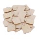 thumbnail image 1 of Placa de MDF rectangular/cuadrada de madera sin terminar, 100 piezas, para manualidades 34x34mm, 1 of 9