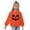 Orange, variant on Odeerbi Toddler Girls Crewneck Sweatshirts Halloween Pullover Sweatshirts Children's Fall Winter Sweatshirt Heart Print Long Sleeve Sweater Top Red