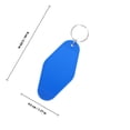 thumbnail image 2 of NIAIZEK 10Set Key Organizer Tags for Men and Women in Blue Plastic, 2 of 6