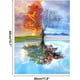 thumbnail image 2 of 5D Diamond Painting Complete Kit,Diamond Embroidery Kit,Diamond Painting,Full Embroidery,For Wall and Entrance,30x40cm, 2 of 5