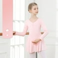 thumbnail image 3 of MIASHUI Ballet Leotards for Girls Ballet Leotard with Skirt Toddler Dance Leotards,Pink,10-12 Years, 3 of 3