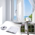 thumbnail image 1 of WIFKLSIIPG Tissu d'Étanchéité pour Climatiseur Mobile Tissu d'Étanchéité pour Climatiseur avec Fermeture Éclair Haute Perméabilité Filet pour Climatiseur Mobile (Blanc), 1 of 8
