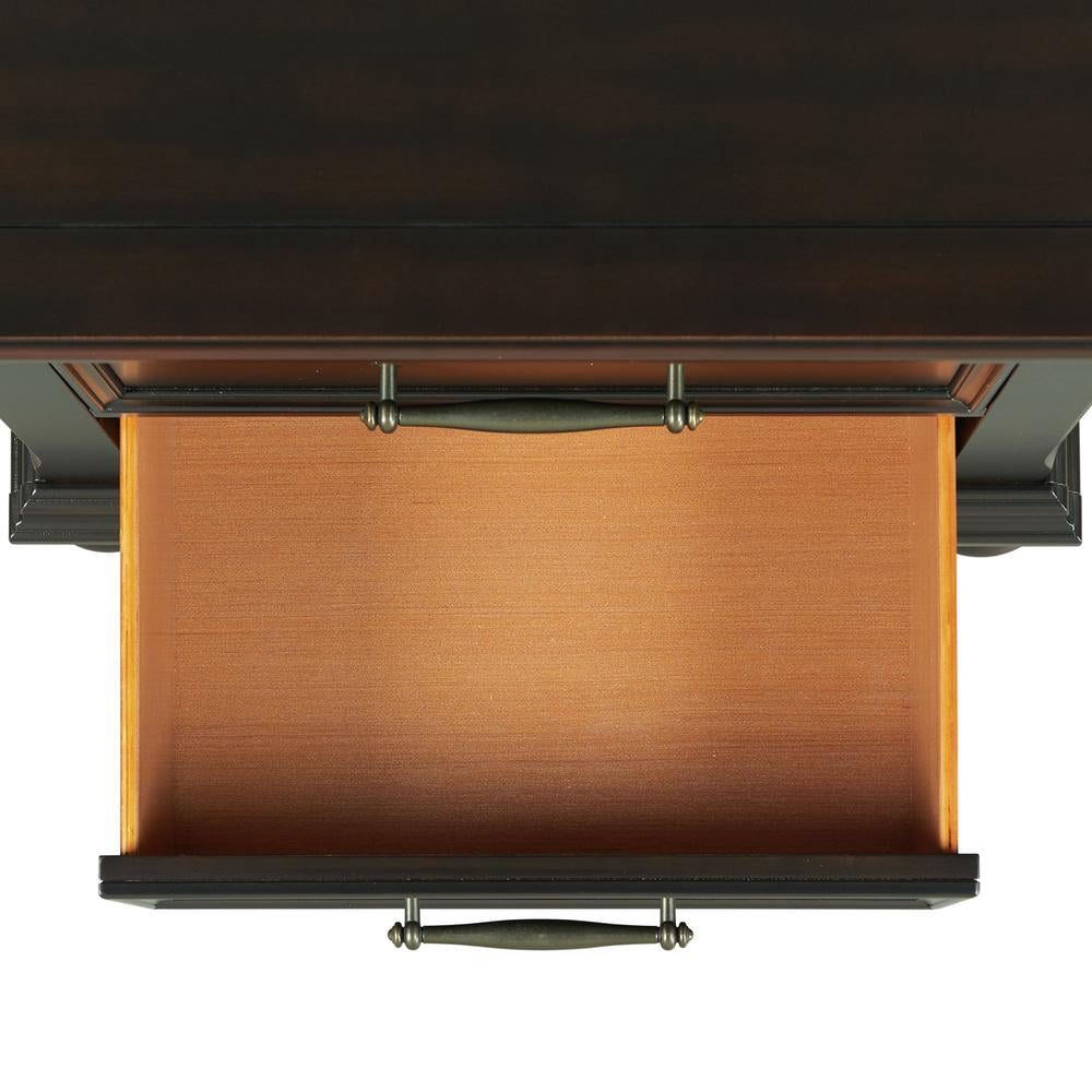 Picket House Furnishings Brooks 9-Drawer Dresser with Mirror in Black