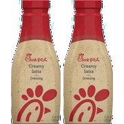 Chick-Fil-A Creamy Salsa Salad Dressing, 2-Pack 12 oz. Bottles