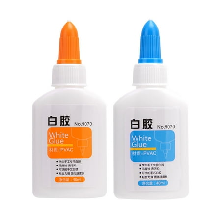 

Bottle Color Random 1pc School Glue All Purpose Washable White Liquid Glue Dries Clear Stationery Paper And Envelopes Set Plain Arts And Crafts for Kids Ages 8-12 Girls Cat Crafts for Girls Ages 8-12