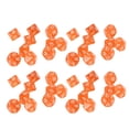 thumbnail image 1 of Juego de dados poliédricos, 40 piezas de dados de números, dados de números, dados translúcidos, máxima confiabilidad, 1 of 8
