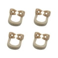 thumbnail image 1 of Speravity Abrazaderas de barrera de goma de resina para dientes molares Den-tal Da-m esterilizables en autoclave Clips Den-tal Da-m Material de laboratorio Pequeño para premolar, 1 of 6