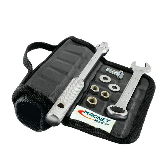 Master Magnetics Magnetic ToolMat - 13"x 7", Black, 07077