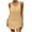 Yellow, variant on Black Dress Women Sleeveless V-Neck Solid Color Tank Short Dresses Sundress for Women Beach Fashion